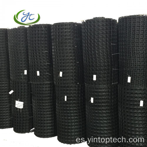 Malla extruida de HDPE negro